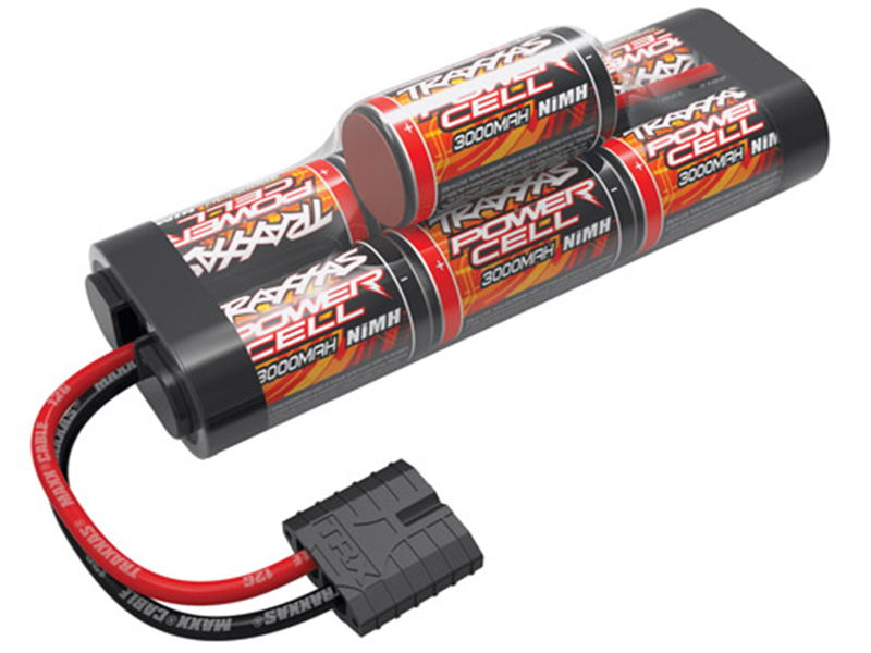 7 Cell 3000mAh 8.4V NiMH Hump w/TRA ID: 2926X