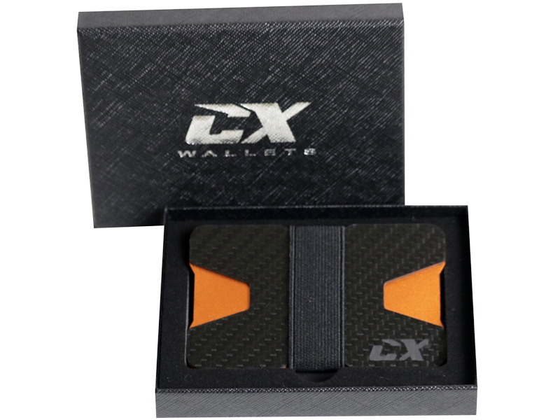 CX Wallets Carbon / Orange
