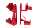 Traxxas Caster Blocks, Left & Right, 4x4 Red (6832R)