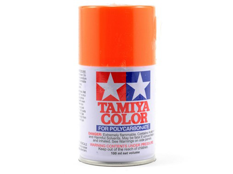PS-24 Flourescent Orange Paint, 100ml Spray Can