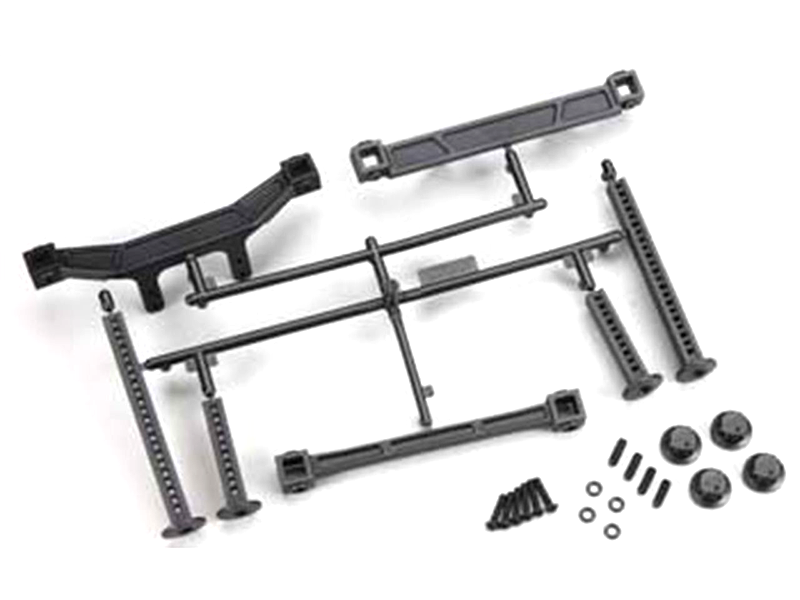 Extended Frt & Rear Body Mount: SLH 2wd & Stampede 2wd