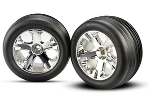 Tires & Wheels 2.8" AllStar Chrome: Frt