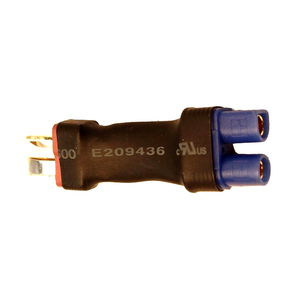 Racers Edge Battery/ESC Adapter: EC3 Battery to Male Deans (TPlug) (RCE1607)