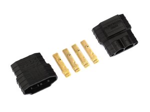 Traxxas® Connector (Male) (2)   FOR ESC USE ONLY: 3070X