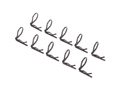 Angled 90Degree Body Clip (Black, 10 pack): 3935A