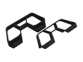 RPM Black Nerf Bars, 1/10 Rally, Slash LCG 4x4 (RPM70652)