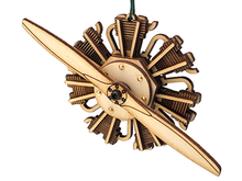 Load image into Gallery viewer, Radial Engine Ornament, 7 Cylinder
