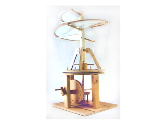 Leonardo DaVinci Aerial Screw Wooden Kit