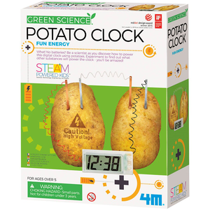 4M Potato Clock Green Science Kit