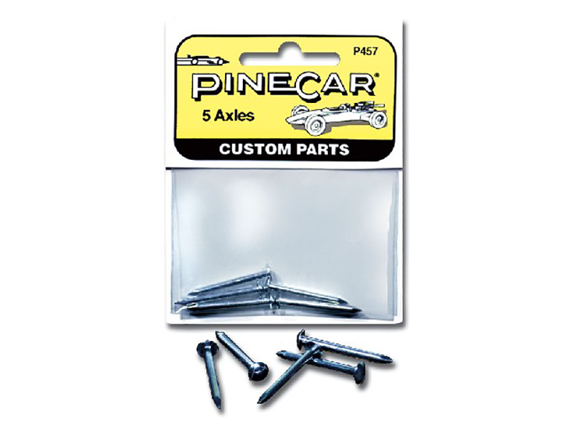 Woodland Scenics Pine Car Derby Speed Accessories, Axles 5/Pk (P457)