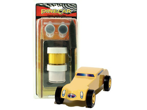 Pine Car Complete Paint System Cosmic Yellow