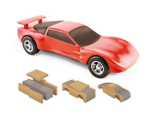 Pine Car Body Builder Kit