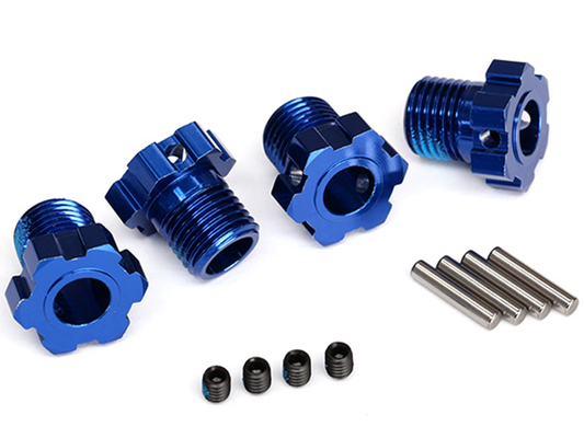 Wheel Hub 17mm Splined Blue: 8654