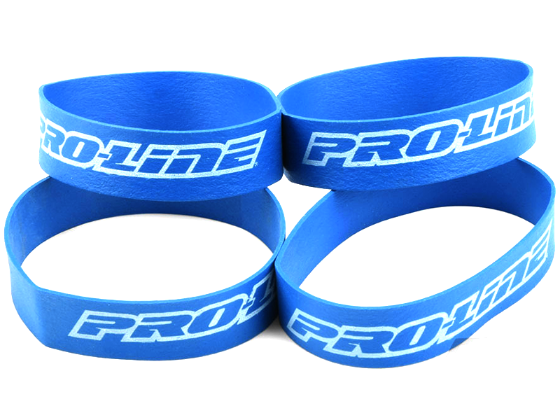 ProLine Tire Rubber Bands, Blue (4)