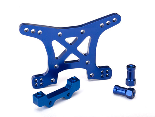 Front Shock Tower Aluminum Blue: 6839X