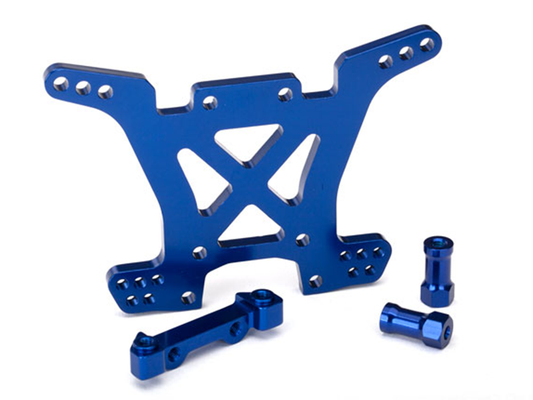 Rear Shock Tower Aluminum Blue: 6838X