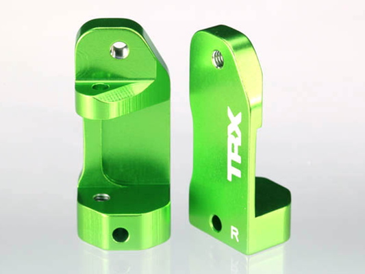 Caster Block Aluminum Green 30 Degree: 3632G