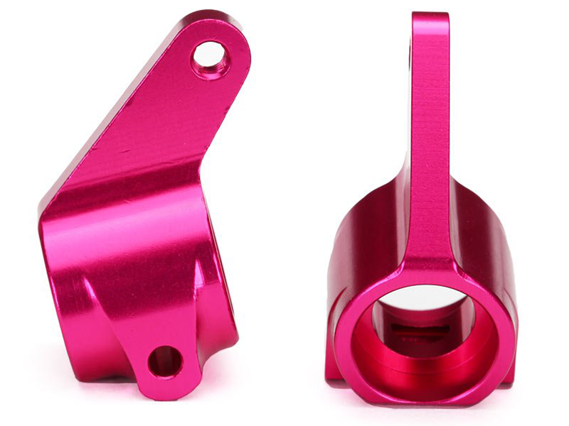 Steering Block Aluminum Pink; 3636P