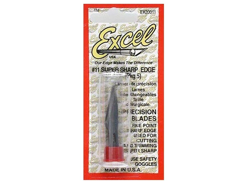 Excel #11 Blade, Carbon Steel (5) (EXL-20011)