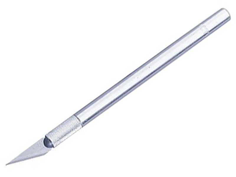 #1 Knife w/Cap: Aluminum Handle
