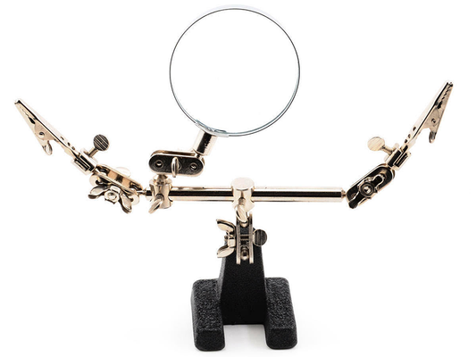 Extra Hands w/Magnifier: Double Clip