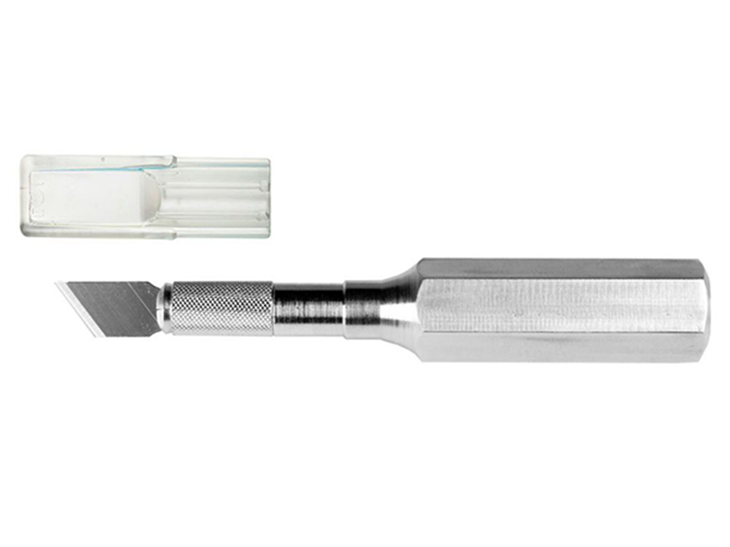 #6 Knife w/Cap, Hexagonal Aluminum Handle