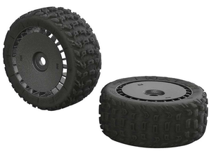 Katar T 6s Tire/Wheel Set Talion (2): F/R