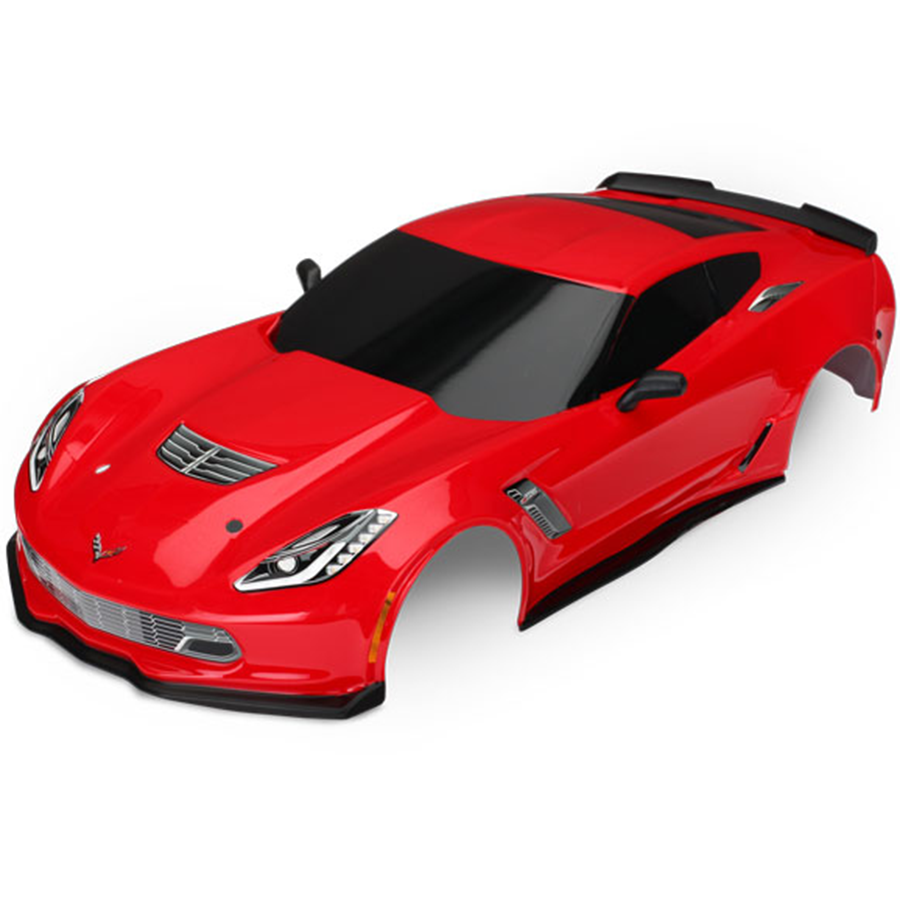 Body Painted 4-Tec 2.0 Corvette Z06: Red