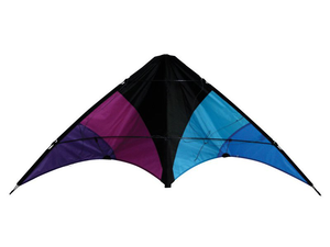 48" Learn to Fly Stunt Kite: Black