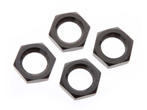 ARRMA Wheel Nut Aluminum 17mm Black (4) (ARAC9763)
