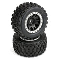 Pro-Line 1/5 Badlands MX43 Pro-Loc Front/Rear X-MAXX Mounted 24mm Black/Gry Impulse (2) (10131-13)