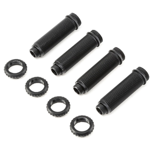 Front and Rear Shock Body and Collar Set for Rock Rey: LOS234015