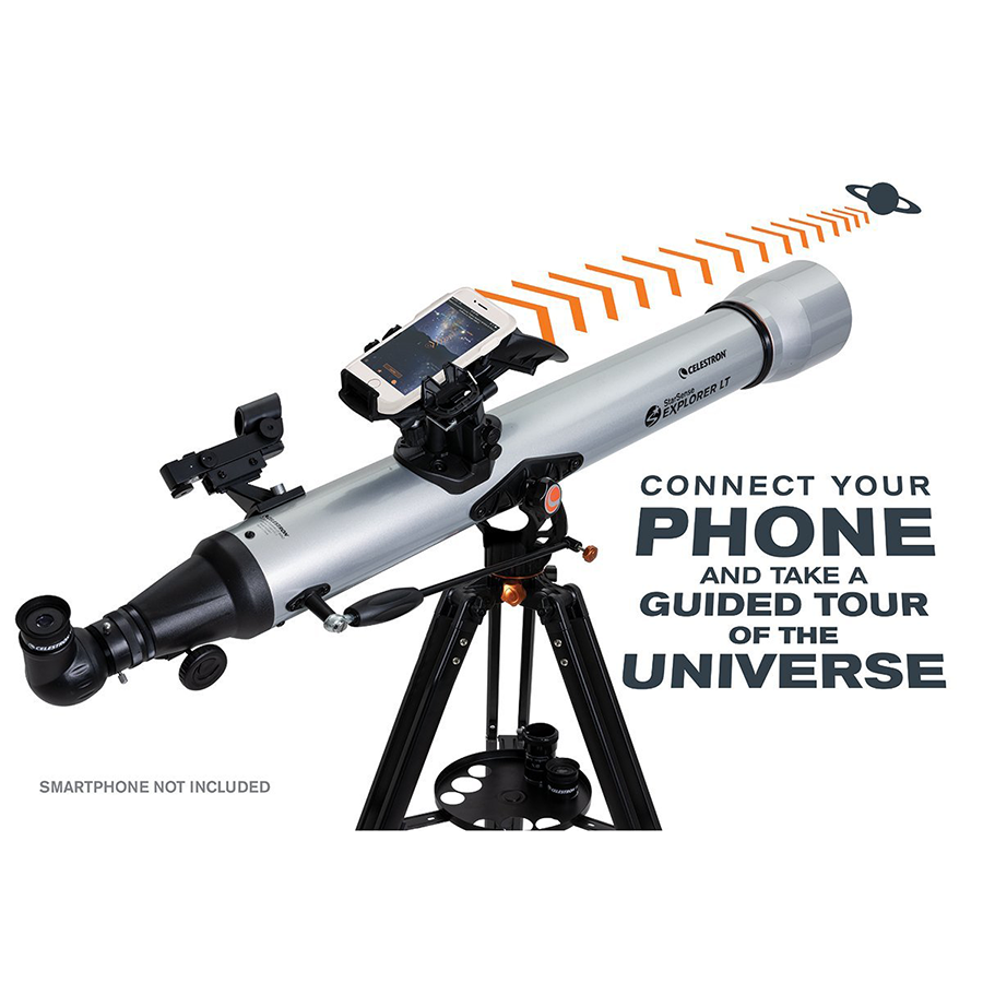 Celestron StarSense Explorer LT 80AZ Smartphone App-Enabled Refractor (22451)