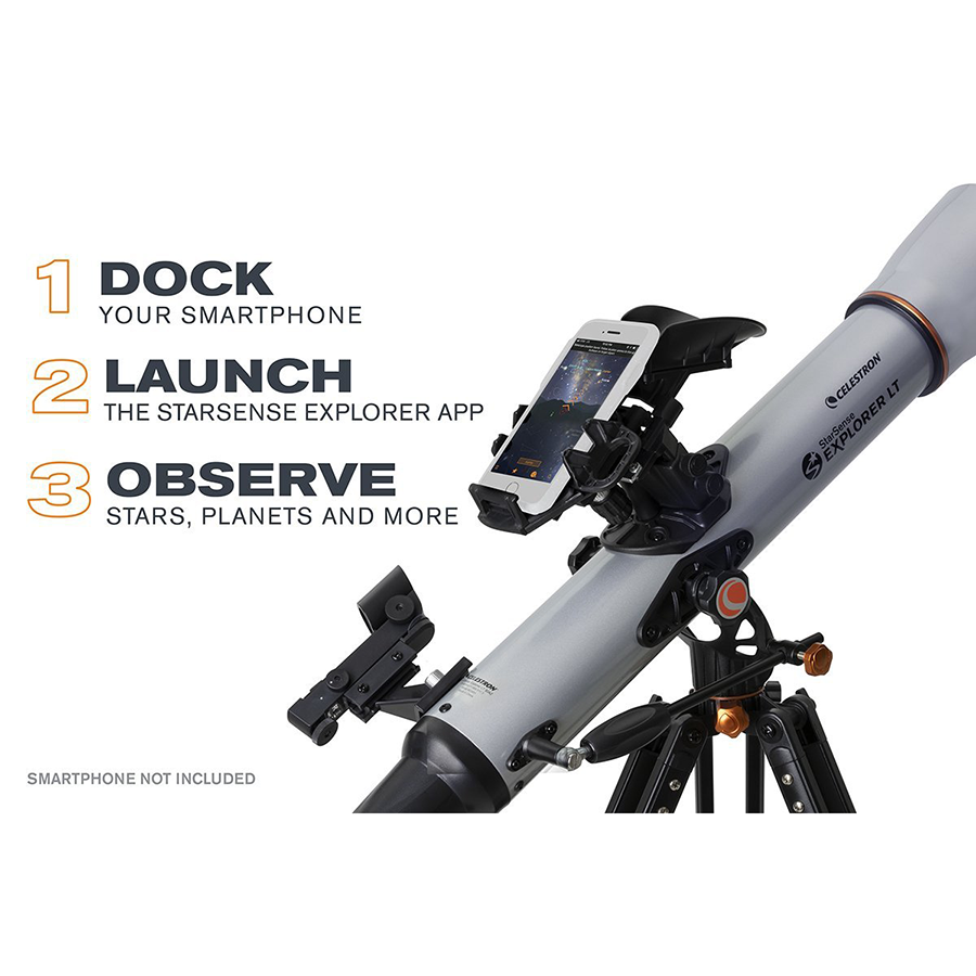 Celestron StarSense Explorer LT 80AZ Smartphone App-Enabled Refractor (22451)