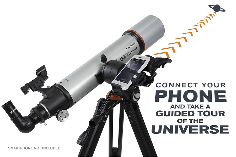 Celestron StarSense Explorer DX 102AZ Smartphone Enabled Refractor (22460)