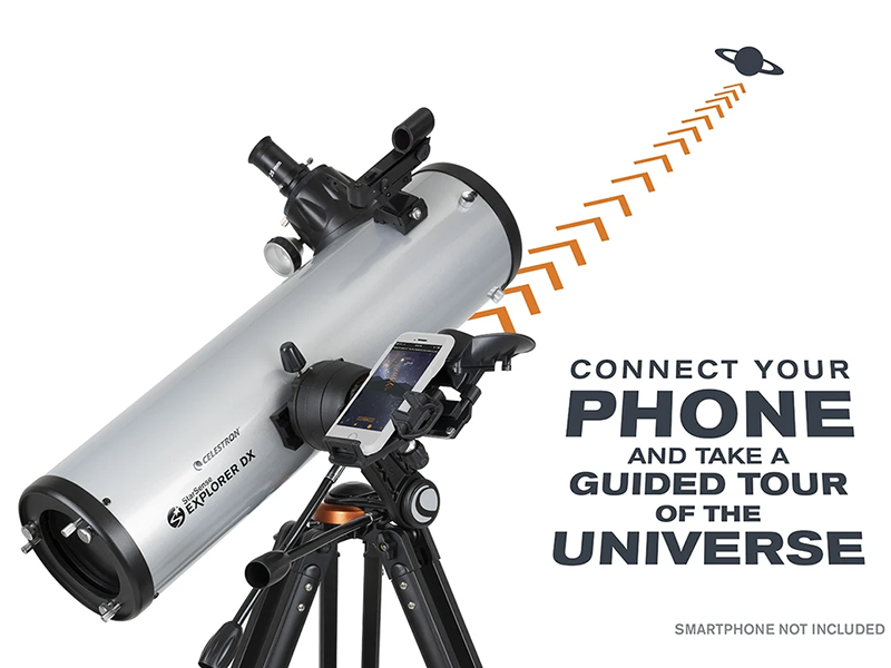StarSense Explorer DX 130AZ Smartphone App-Enabled Newtonian Reflector ...