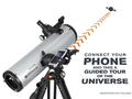 Celestron StarSense Explorer DX 130AZ Smartphone App-Enabled Newtonian Reflector (22461)