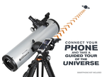 Celestron StarSense Explorer DX 130AZ Smartphone App-Enabled Newtonian Reflector (22461)