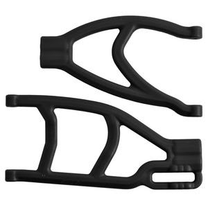 Extended Right Rear A Arms, Black: Summit & Revo