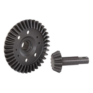 Traxxas Ring and Pinion Gear, Differential (Machined, Spiral Cut) (Front) (5379R)