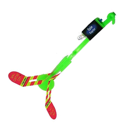 LED Slingshot Helicopter