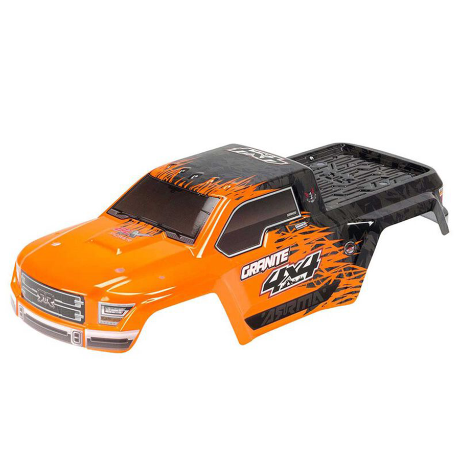 Body Painted Orange GRANITE 4x4 W Decal: ARAC3332