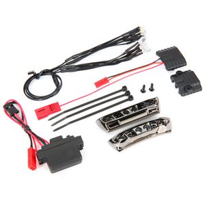 LED Light Kit, 1/16 E-Revo (Includes power supply, bumpers, light harness (4 clear, 4 red), and wire