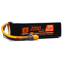 Load image into Gallery viewer, 4 Cell 2200mAh 14.8V 100C Smart G2 LiPo: IC3
