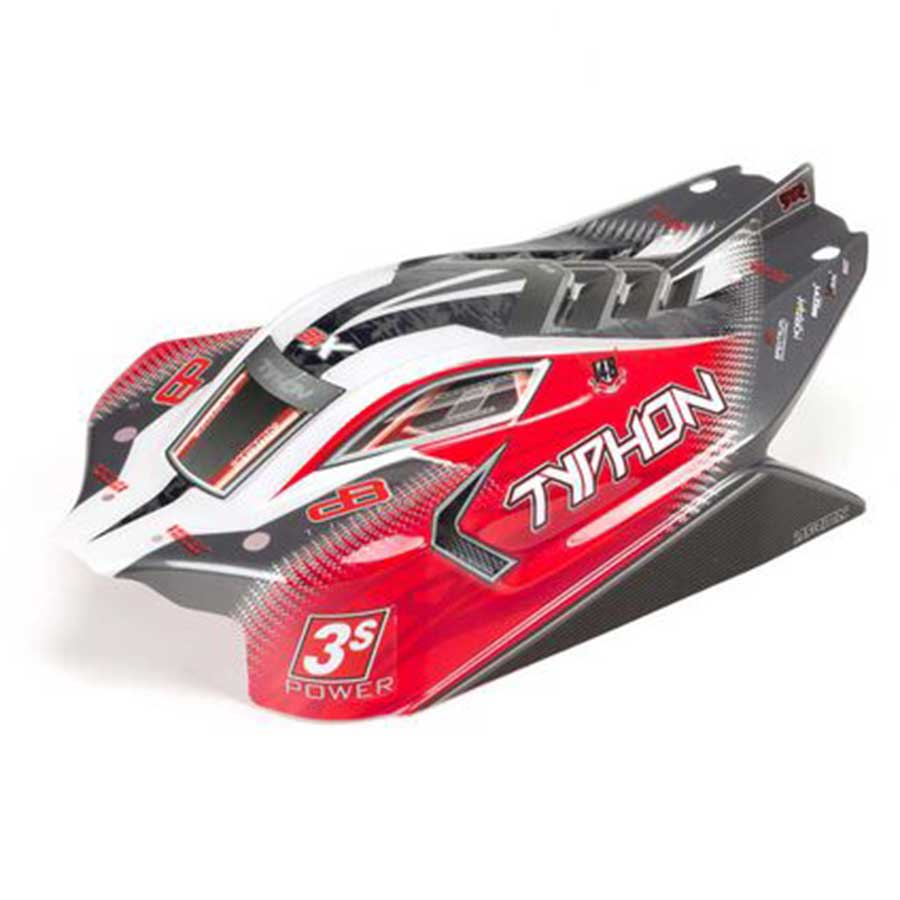 Body Painted Typhon 4x4 Red: ARA402274