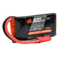 1 Cell 800mAh 3.7V 30C LiPo w/JST