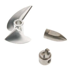 Hot Racing Aluminum Prop Set with Bullet Nut & DriveDog: M41, Spartan (HRASPN1000H)