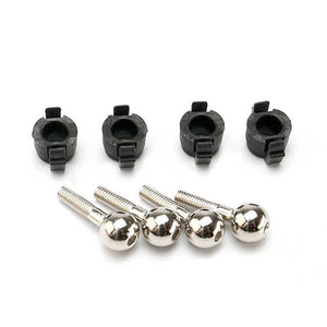 Traxxas Pivot Balls (4)/ Pivot Ball Caps (4) (7033)