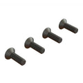 Flat Head Hex Machine Screw M5x16mm (4): ARA722516