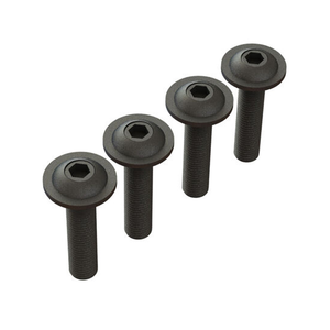 ARRMA Button Head Screw Flanged M4x18mm (4) (ARA727412)